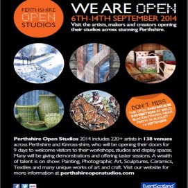 Perthshire Open Studios Are Coming!